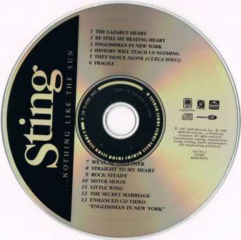 CD Sting: ...Nothing Like The Sun