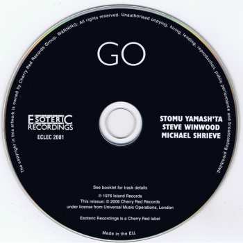 CD Steve Winwood: Go