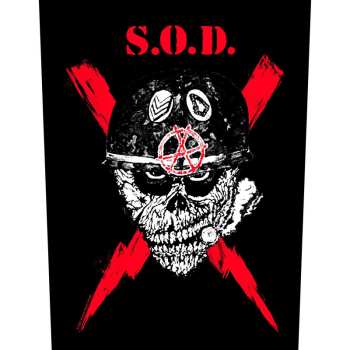 Merch Stormtroopers Of Death: Décoration arrière Scrawled Lightning