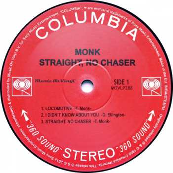 LP Thelonious Monk: Straight, No Chaser