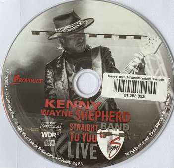 CD/DVD Kenny Wayne Shepherd Band: Straight To You