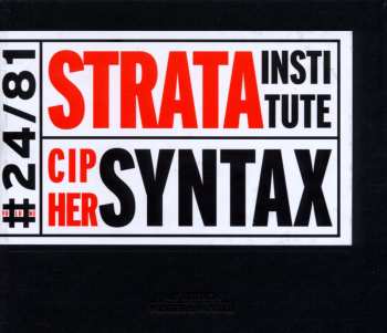 CD Strata Institute: Cipher Syntax