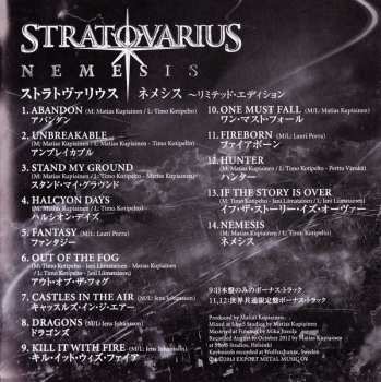 CD Stratovarius: Nemesis LTD | DIGI