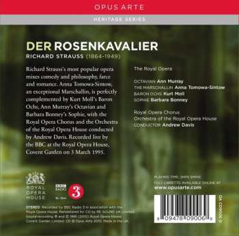 3CD/Coffret Richard Strauss: Der Rosenkavalier