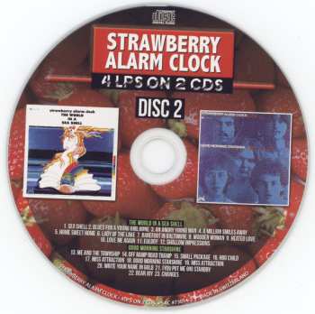 2CD Strawberry Alarm Clock: Strawberry Alarm Clock: 4 LPs On 2 CDs