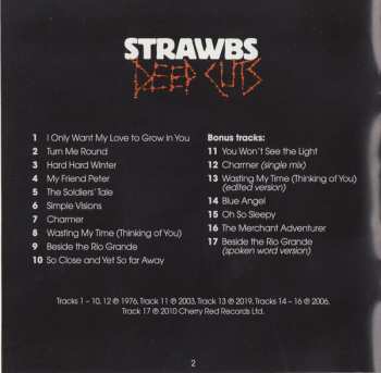 CD Strawbs: Deep Cuts