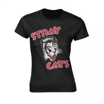 T-shirt Femmes Cat Logo Stray Cats