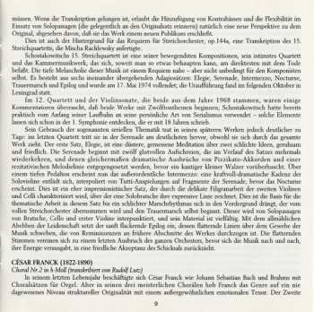 CD String Orchestra St. Gallen: Lamentationes