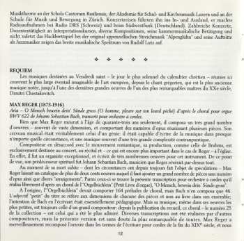 CD String Orchestra St. Gallen: Lamentationes