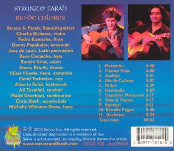 CD Strunz & Farah: Rio De Colores