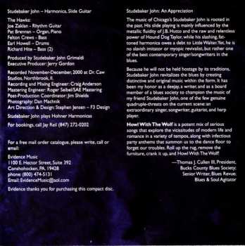 CD Studebaker John & The Hawks: Howl With The Wolf