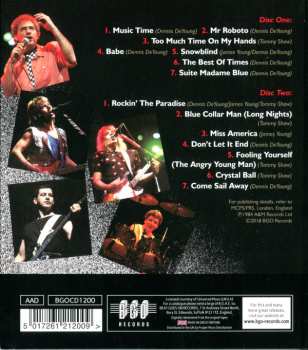 2CD Styx: Caught In The Act Live