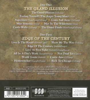 2CD Styx: The Grand Illusion/Edge Of The Century