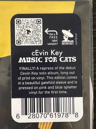2LP cEvin Key: Music For Cats CLR
