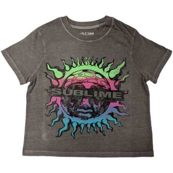 Merch Sublime: Femmes Crop Top Gradient Sun