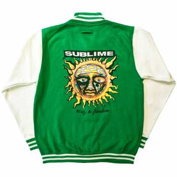 Marchandises Sublime: Sublime Unisex Varsity Jacket: 40oz To Freedom (back Print) (medium) M