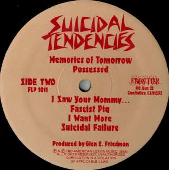 LP Suicidal Tendencies: Suicidal Tendencies CLR