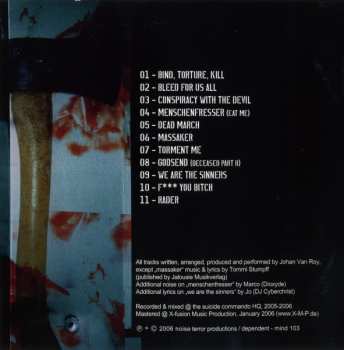 2CD/Coffret Suicide Commando: Bind, Torture, Kill LTD