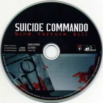 2CD/Coffret Suicide Commando: Bind, Torture, Kill LTD
