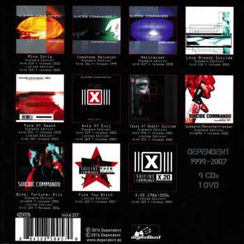 9CD/DVD/Coffret Suicide Commando: Compendium X30 Dependent 1999-2007