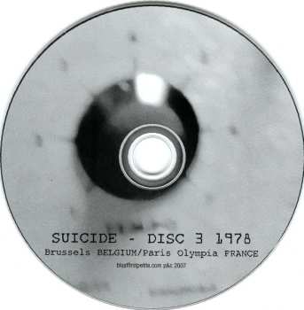 6CD/Coffret Suicide: Live 1977-1978 LTD