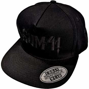 Merch Sum 41: Casquette Black Logo Sum 41