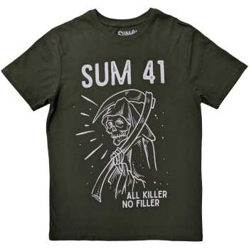 Marchandises Sum 41: Sum 41 Unisex T-shirt: Reaper (small) S