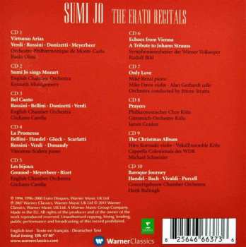 10CD/Coffret Sumi Jo: The Erato Recitals