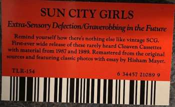 2LP Sun City Girls: Extra-Sensory Defection / Graverobbing In The Future LTD
