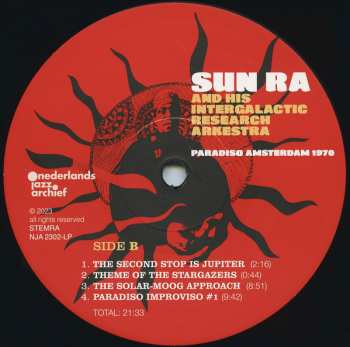 2LP The Sun Ra Arkestra: Paradiso Amsterdam 1970