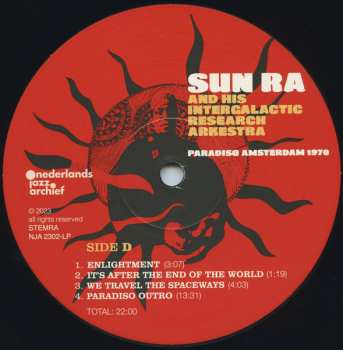 2LP The Sun Ra Arkestra: Paradiso Amsterdam 1970