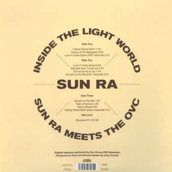 2LP Sun Ra: Inside The Light World (Sun Ra Meets The OVC)