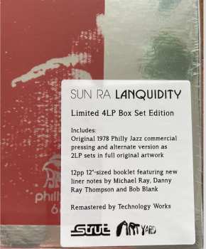 4LP/Coffret Sun Ra: Lanquidity  LTD | DLX