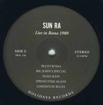 3LP/Coffret Sun Ra: Live In Roma 1980 LTD