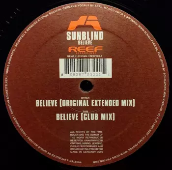 Sunblind: Believe