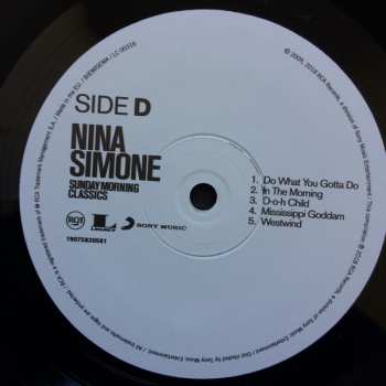 2LP Nina Simone: Sunday Morning Classics