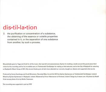 CD Sunna Gunnlaugs: Distilled