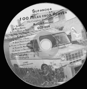 CD Supanova: 100 Miles From Heaven: The Complete Works 1975-1977