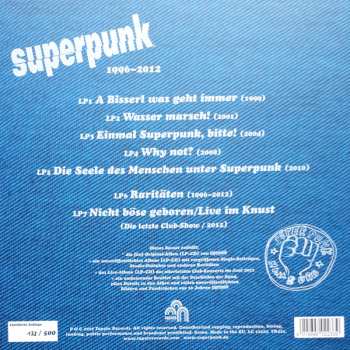 7LP/7CD Superpunk: Mehr ist Mehr! 1996-2012 LTD | NUM