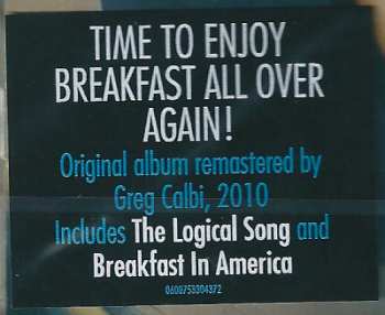 CD Supertramp: Breakfast In America