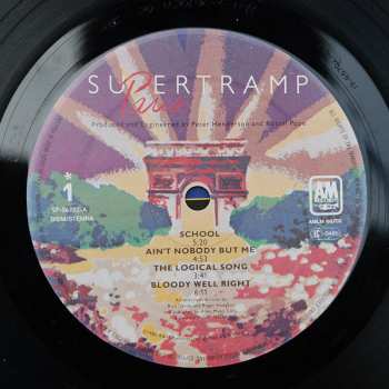 2LP Supertramp: Paris