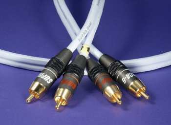 Technique audio Supra Dual 2rca - 2rca 0,5m