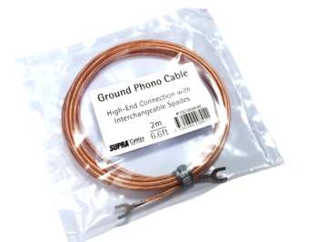 Technique audio Supra Ground Phono Cable 1m