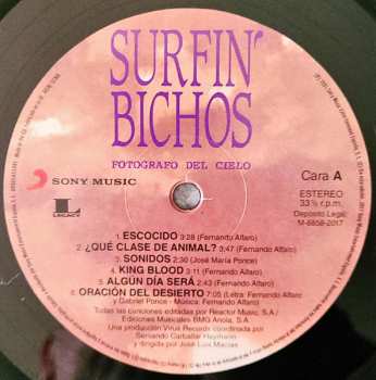LP/CD Surfin' Bichos: Fotógrafo Del Cielo