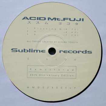 3LP Susumu Yokota: Acid Mt. Fuji = 赤富士