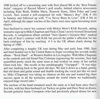 CD Suzi Quatro: Rock Hard