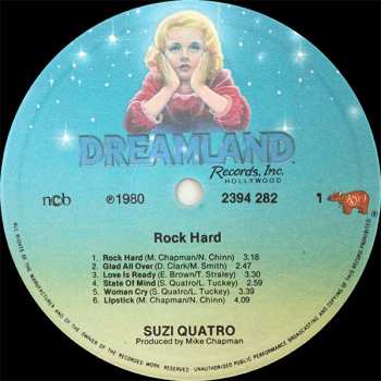 LP Suzi Quatro: Rock Hard
