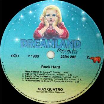 LP Suzi Quatro: Rock Hard