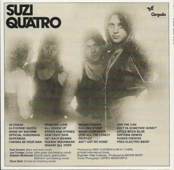 7CD/DVD/Coffret Suzi Quatro: The Rock Box 1973-1979 The Complete Recordings