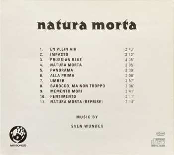 CD Sven Wunder: Natura Morta